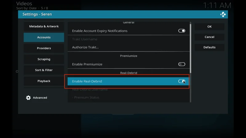 Seren Kodi Addon Repository URL